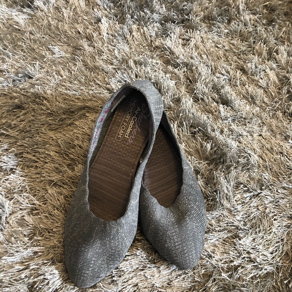 Sketchers memory foam flats